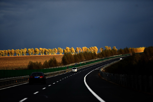 ����Ϊ��ͬ���ٹ�·�Ե���ľ����һ���ɫ��10��9���㣩��