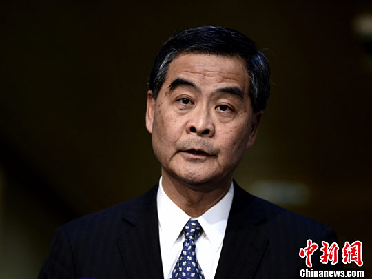 资料图:香港特别行政区行政长官梁振英。<a target='_blank' href='http://www.chinanews.com/'>中新社</a>记者 谭达明 摄 资料图:香港特别行政区行政长官梁振英。<a target='_blank' href='http://www.chinanews.com/'>中新社</a>记者 谭达明 摄