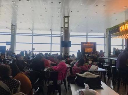 ▲德黑兰机场现场图(图片由当事者提供) ▲德黑兰机场现场图(图片由当事者提供)