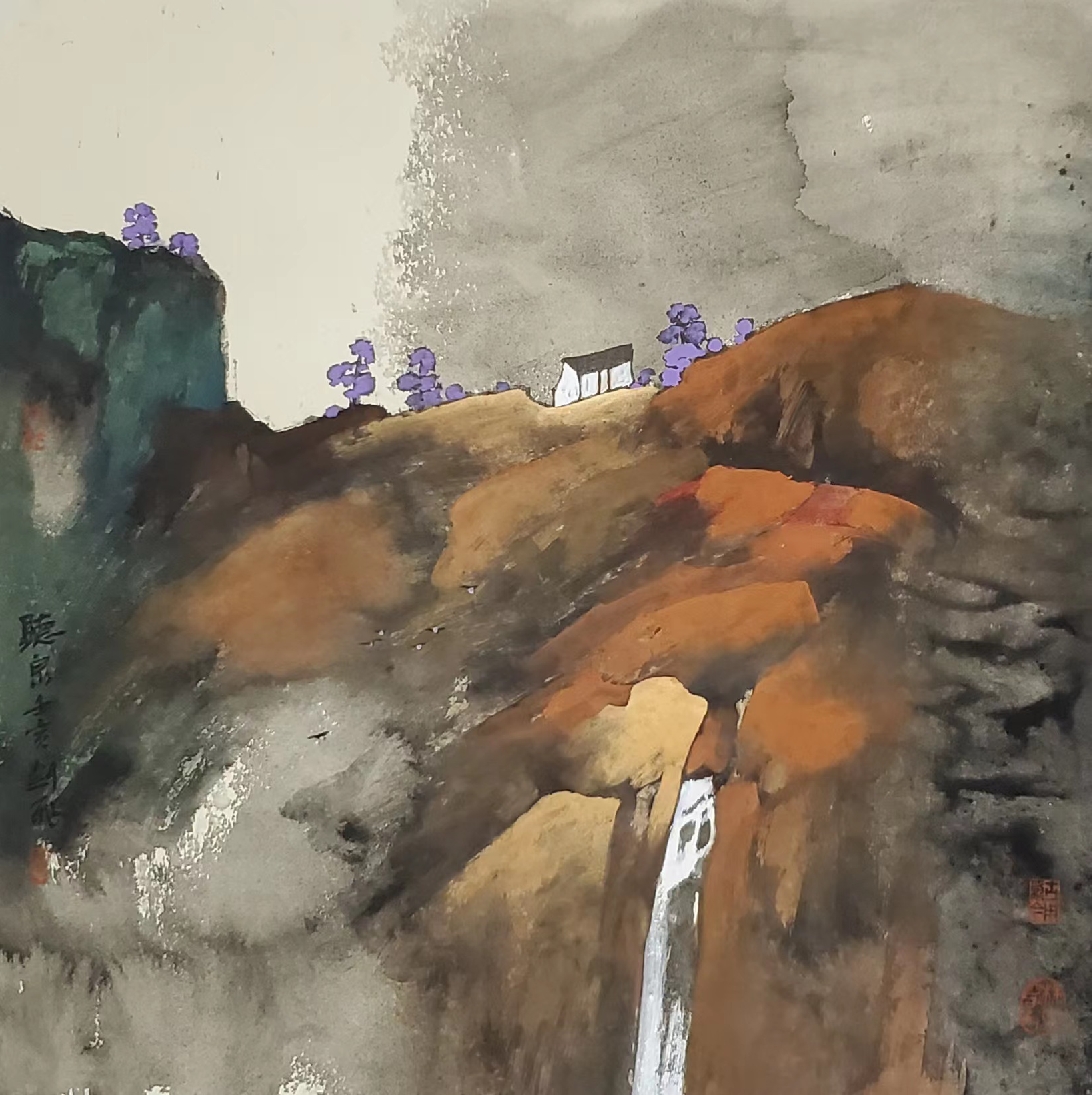 Զɽ�ĺ���_�佣���ִ��ز���Ʒչ��Ļ