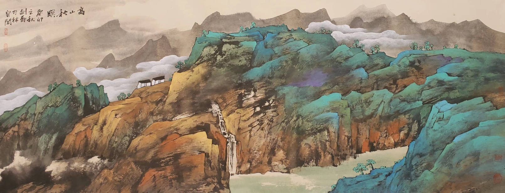 Զɽ�ĺ���_�佣���ִ��ز���Ʒչ��Ļ